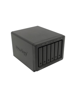 Synology DS620slim Сетевое хранилище DC2,0GhzCPU/2Gb(upto6)/RAID0,1,10,5,6/up to 6HDDs SATA 2,5'/2xUSB 3.0/2xGigEth/iSCSI/2xIPcam(up to 25)/ 1xPS/2YW