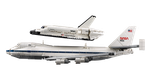 Конструктор Лего айконс Шаттл-авианосец 10360 | LEGO Icons Shuttle Carrier Aircraft | масштабная модель 2417 деталей 18+