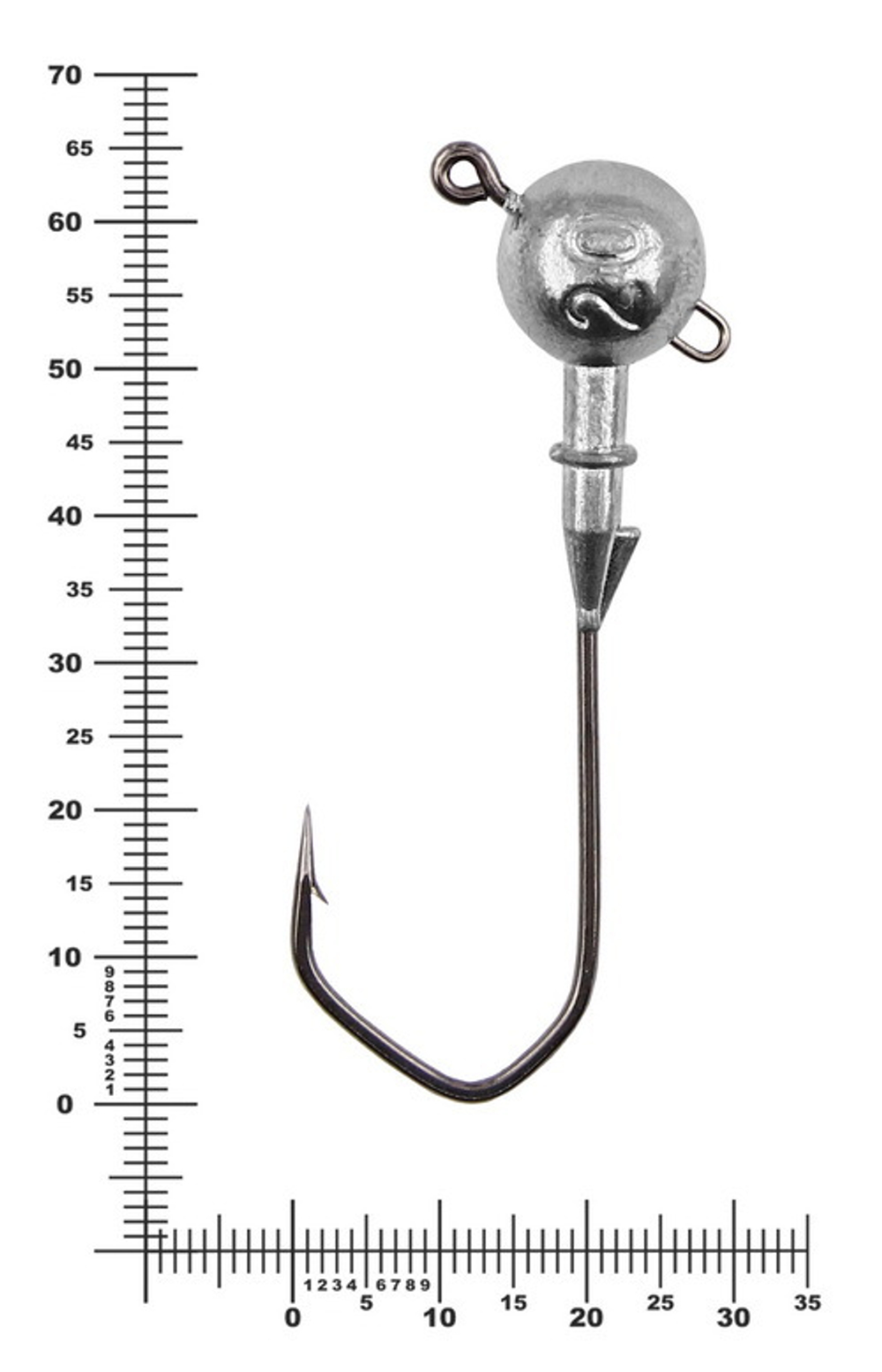 Джиг некрашеный Stinger Eye Jig, крючок Vido Craft VD-079 5/0 (3шт/уп)