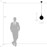 813033 Подвес GLOBO 1х40W E14 шампань/белый