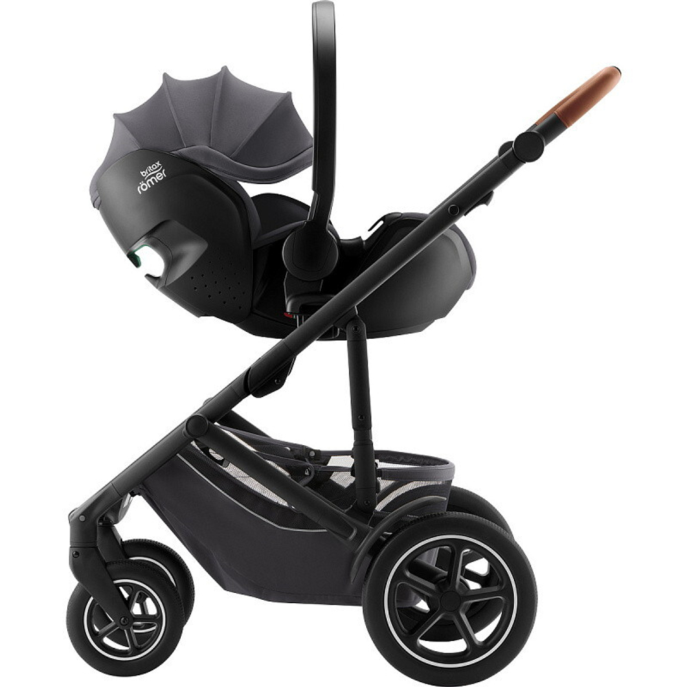 Коляска 3 в 1 Britax Roemer Smile 5Z LUX и автокресло Baby-Safe PRO Midnight Grey Linen Grey