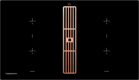 Индукционная стеклокерамич. панель Kuppersbusch KMI 9850.0 SR Copper
