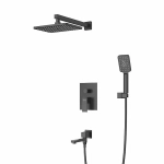 Душевая система Cezares SLIDER-VDSET-NOP черный матовый
