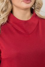 Платье 1290 бордовый Novita (Акция)