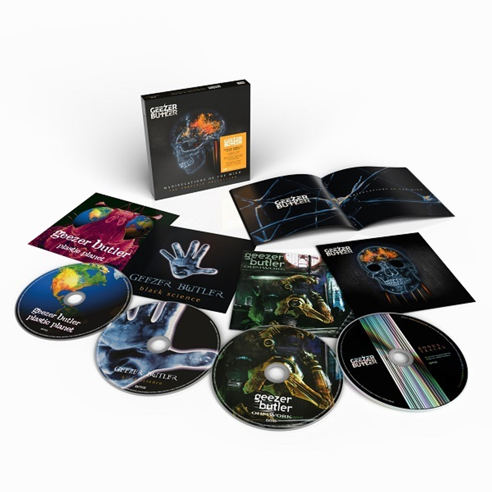 Geezer Butler / Manipulations Of The Mind (The Complete Collection)(4CD)