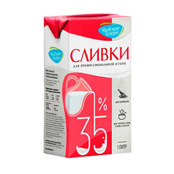 Сливки «Чудское озеро» 35% - 1 л