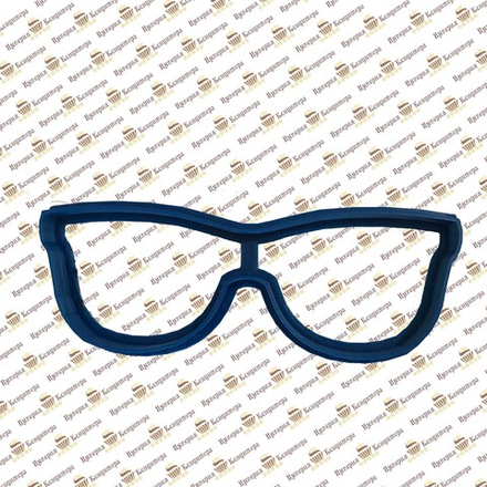 Вырубка пластиковая "Очки" 12*4 см