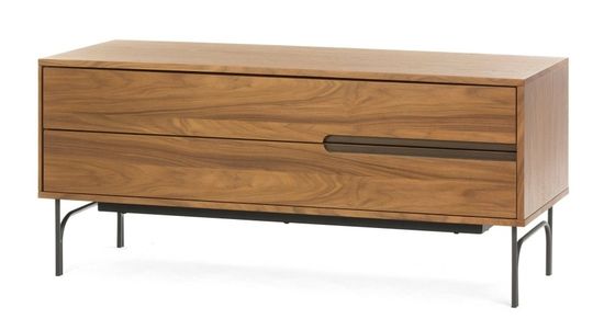 ТВ-тумба Tara 120х55 цвет орех/черный