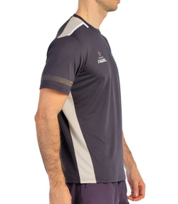 Мужская теннисная футболка Bullpadel Brece - черный