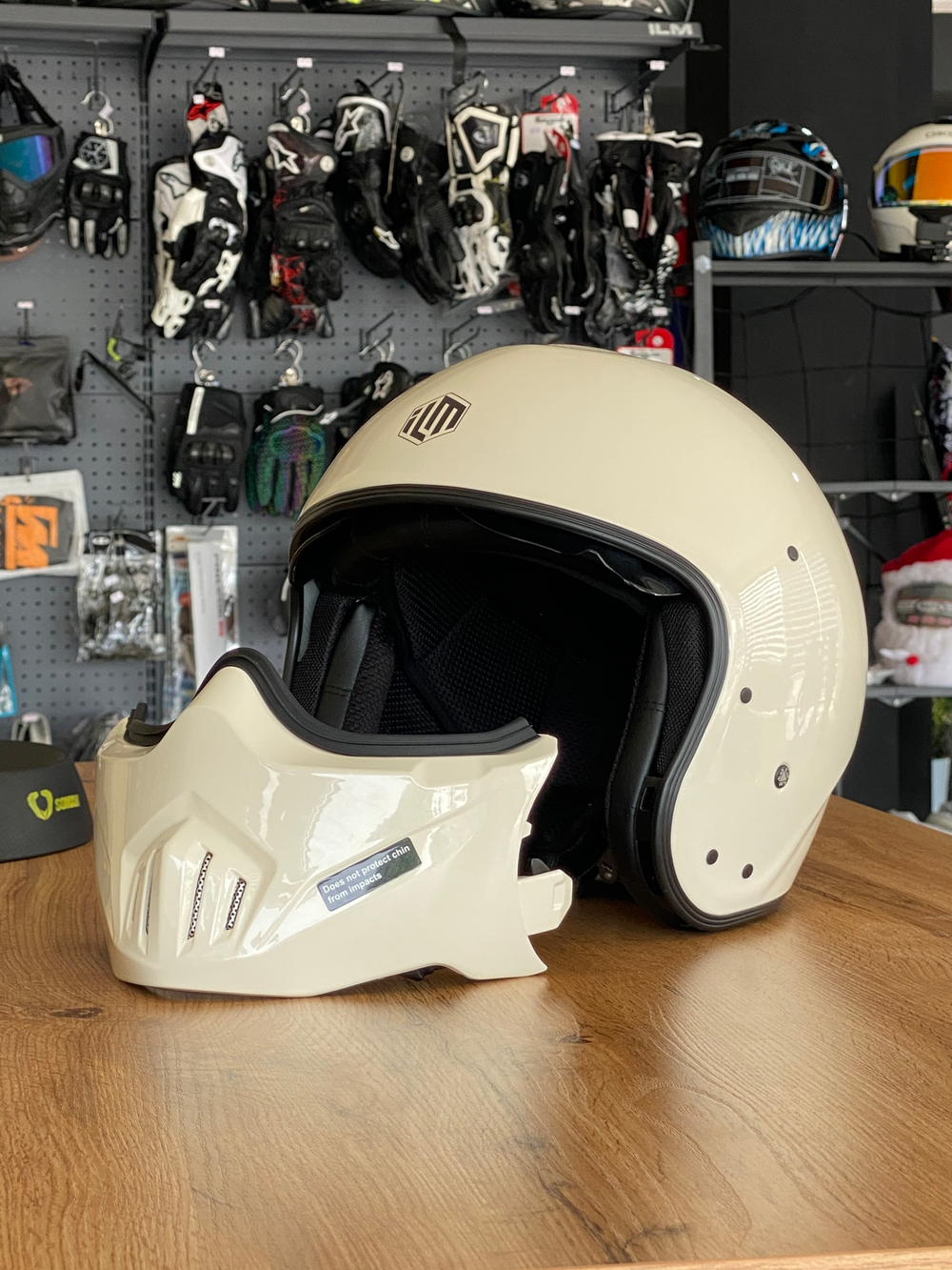Мотошлем ILM MO310P Matte Black