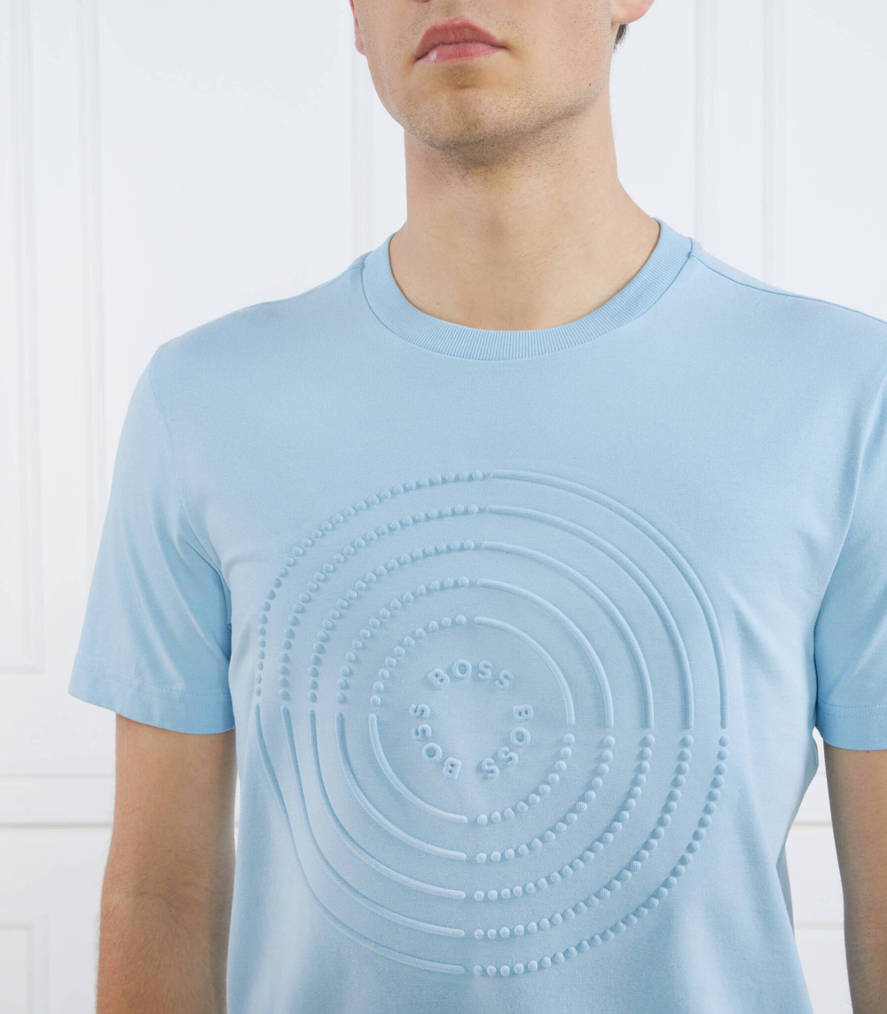 Футболка Tee 12 BOSS GREEN - голубой(50488776)