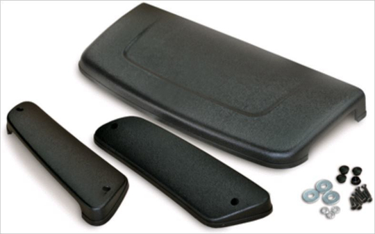 Накладки вентиляции салона и мотора Нивы 4х4/Легенд. Двухкамерная Система Воздухопритока (черн/белый/сереб)