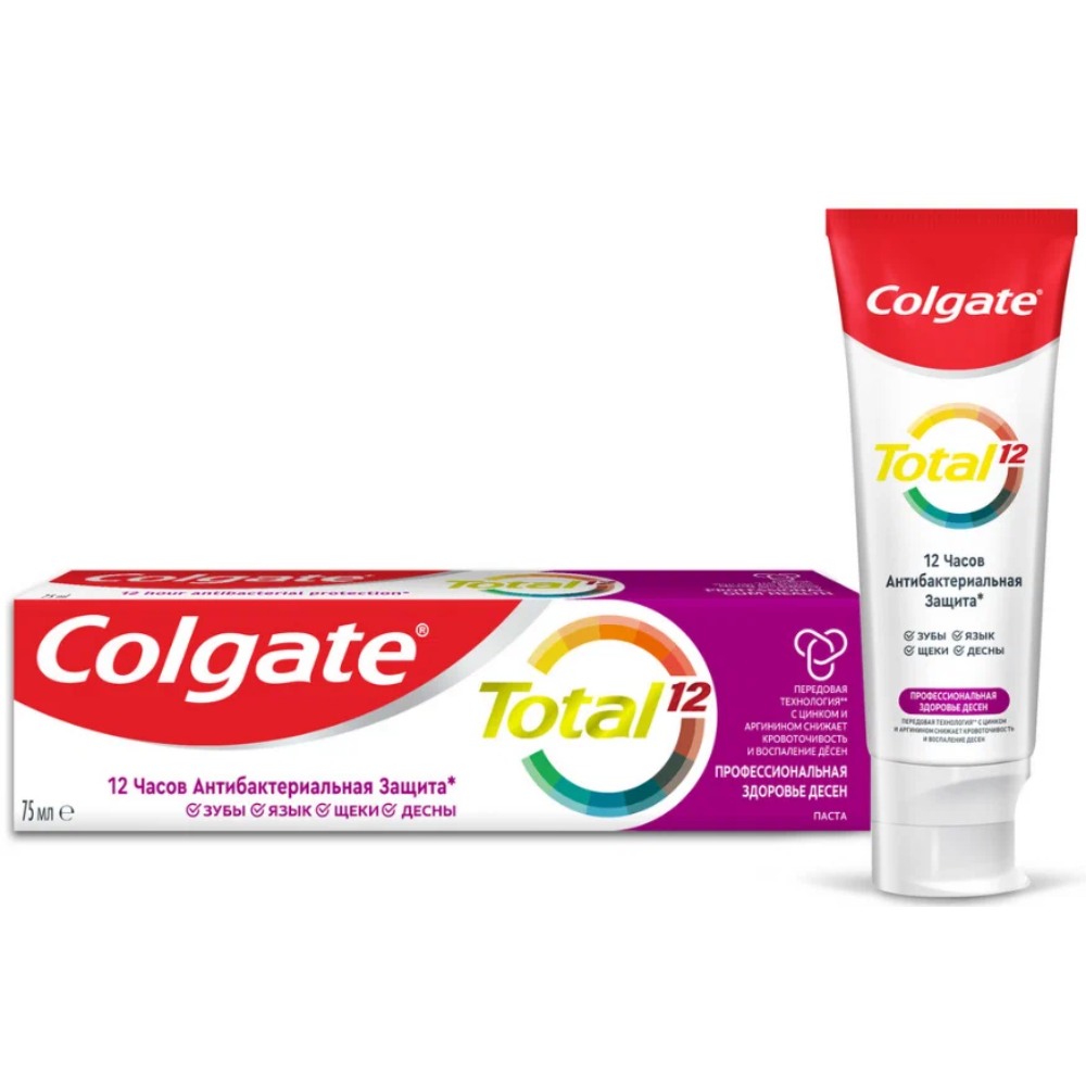 Зубная паста Colgate Total Видимый эффект 75 мл