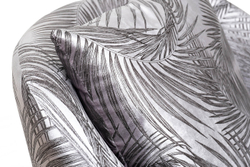 Кресло вращающееся 70х77х80см Garda Decor Verona Valdes110-Ser хром