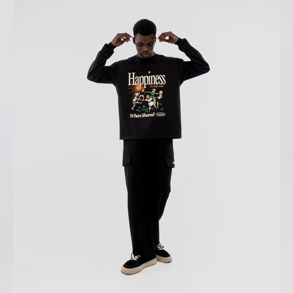 Лонгслив Supertramp черный - фото 5