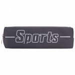 Пенал BRAUBERG 1 отделение полиэстер "Sport" серый 19х4х6 см (3 штуки в упаковке)