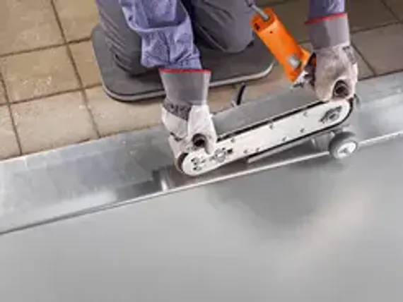 Ручной ленточный шлифовальный станок Grit GHB 15-50 Inox