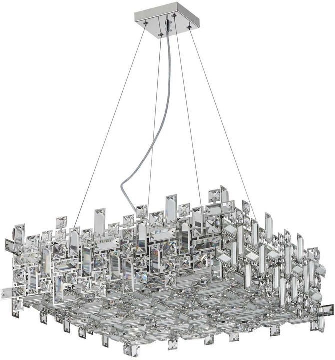 Люстра подвесная хрустальная 2171/09/10P Stilfort, серия Tetrix