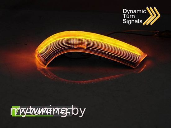 Повторители поворота IN THE MIRROR WHIE LED SEQ для VW GOLF 5 / GOLF PLUS / JETTA / PASSAT, SHARAN