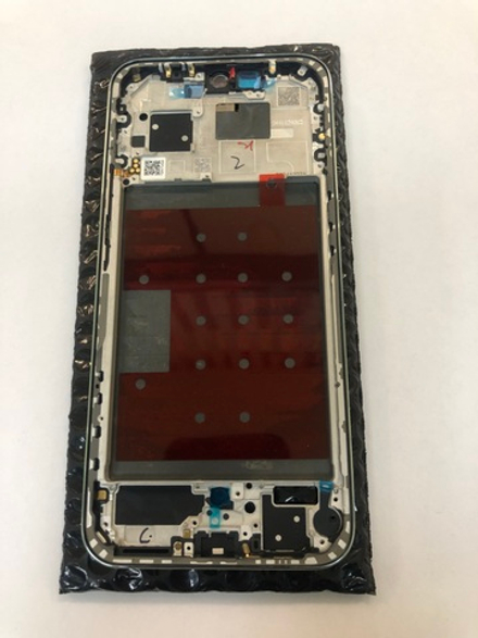 Средняя часть корпуса, рамка дисплея для Huawei Nova 13, Черная, Оригинал