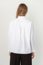 Белая рубашка с карманами Тамбовчанка