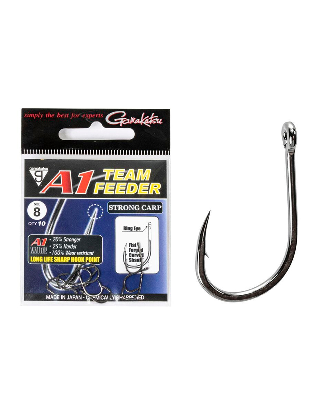 Крючки Gamakatsu A1 Team Feeder HOOKS FINE FEEDER размер 16 (упк.15шт.)