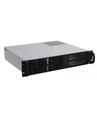 Procase RM238-B-0 Корпус 2U Rack server case, черный, без блока питания(PS/2,mini-redundant), глубина 380мм, MB 9.6"x9.6"