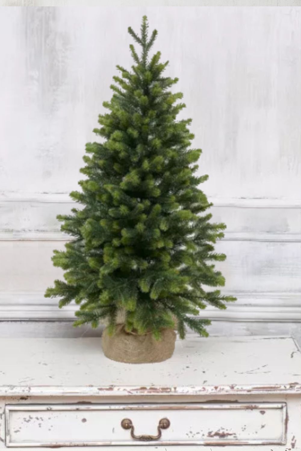 Настольная елка "Венецианская" (литая хвоя) 60 см / 90 см