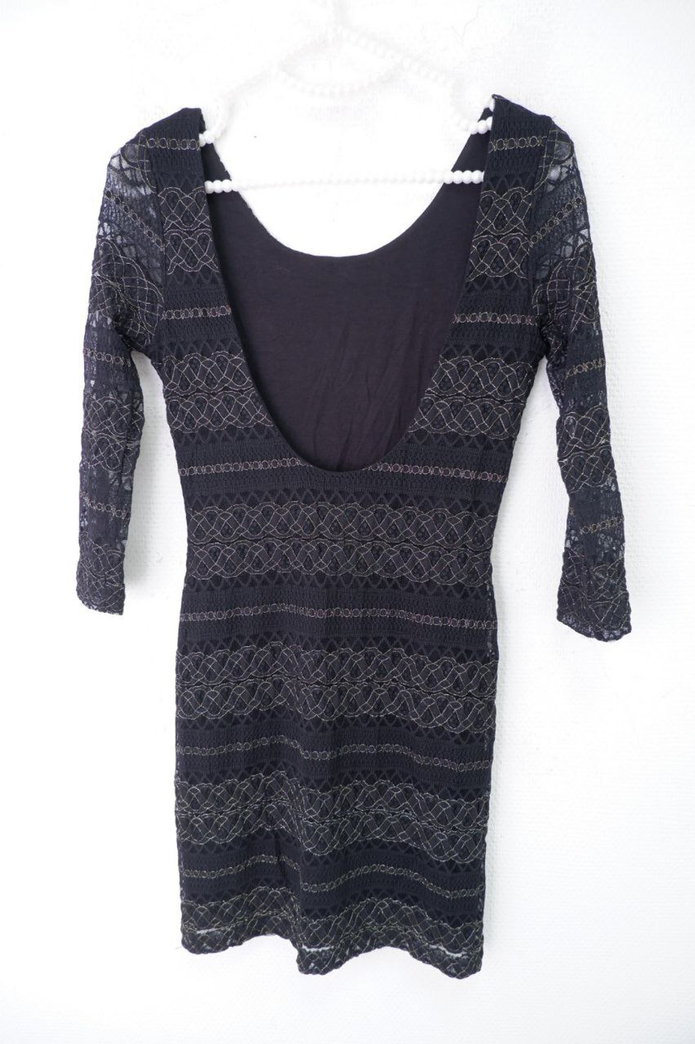 Платье TopShop темное в полоску 36 размер