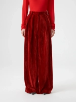 Брюки палаццо бархатные OLA OLA