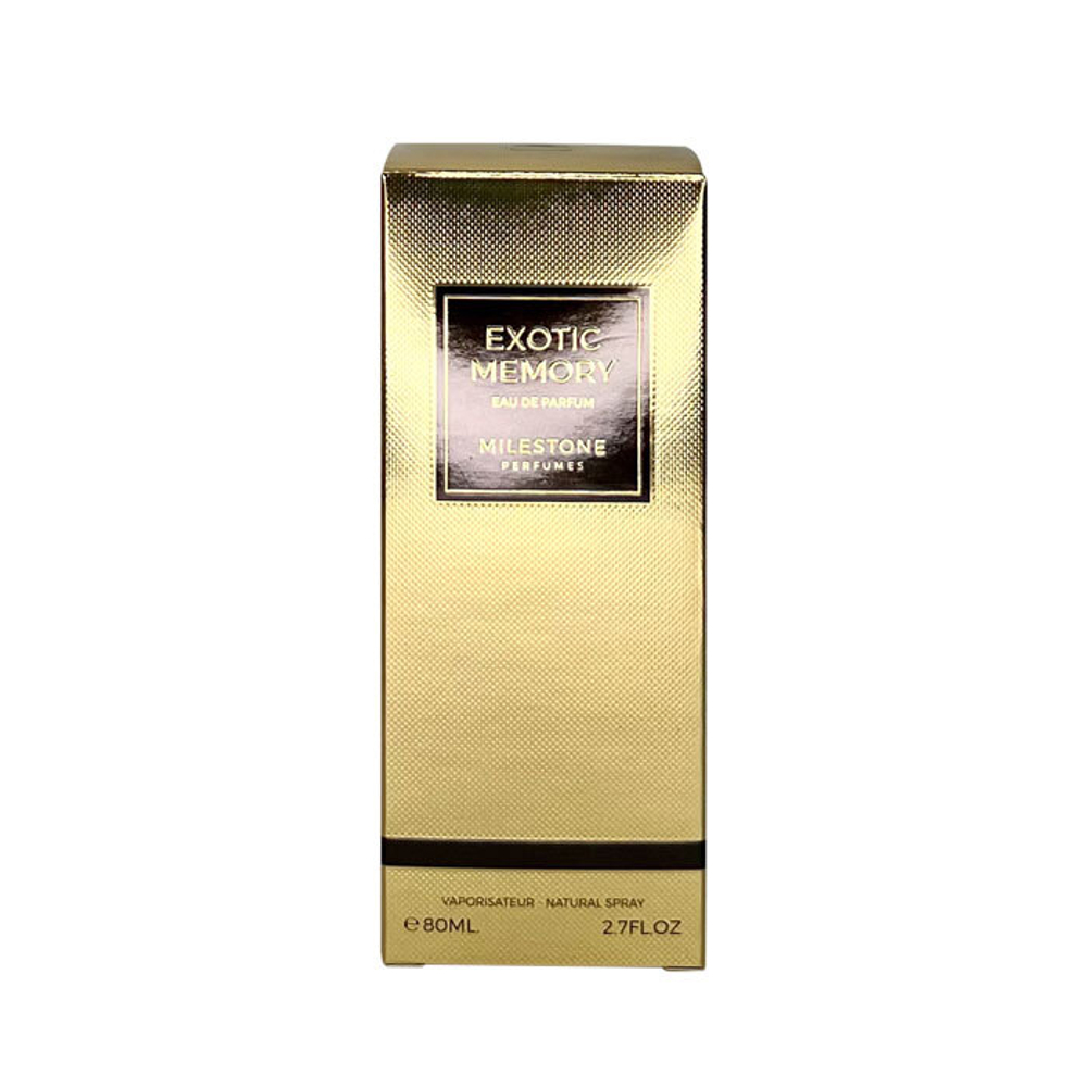 Milestone Exotic Memory парфюмированная вода, 80 мл мужской. Версия аромата Paco Rabanne 1 Million