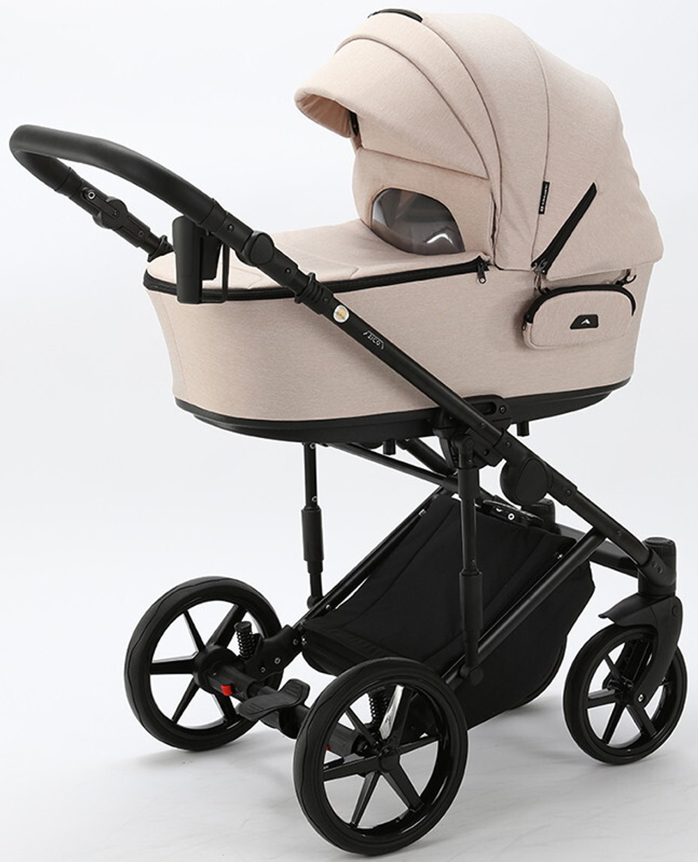 Детская коляска Adamex Zico 2 в 1 Z-TK20 СВ.БЕЖ.ТК