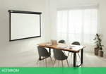 Проекционный экран Cactus CS-PSW-152X203-SG серый