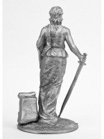 Оловянная миниатюра Богиня Фемида