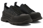 Alexander McQueen Alexander McQueen comfortable All-match platform shoes men's black