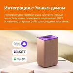 Терморегулятор Welrok AZ, с WiFi управлением. Черный