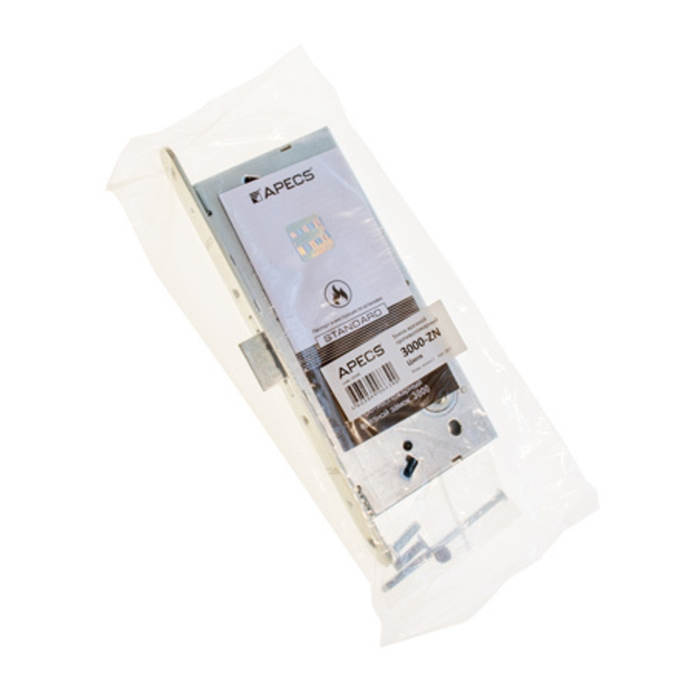 Замок врезной противопожарный Apecs 3000-ZN