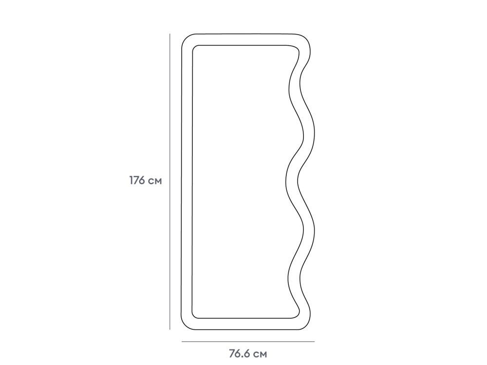 Зеркало напольное Francis
