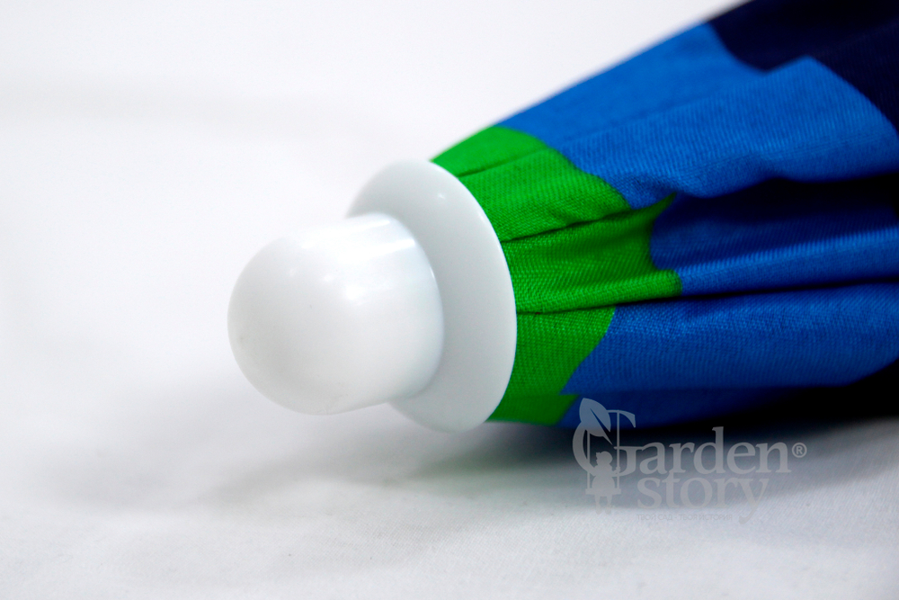 Зонт  2,4м разноцветный (12шт в уп.) 2 части арт.WRU052 "Garden story"