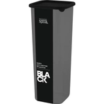 Банка для сыпучих продуктов Black квадратная 1,9л, с гибкой крышкой Sugar&Spice
