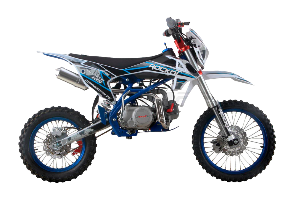 Питбайк ROCKOT HI-TECH 125 Comandante (механ. сцепл., эл. стартер, 17/14) 2023г.