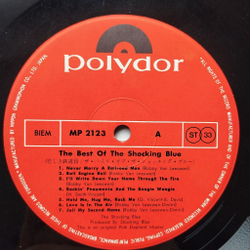 Винтажная виниловая пластинка LP The Best Of The Shocking Blue (Japan 1970) (No Obi) Never Marry A Railroad Man