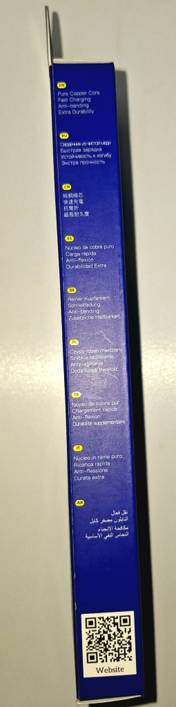 335_ USB кабель Lightning HOCO арт. X63 Racer magnetic (100см. 2.4A), черный ш/к 6931474751898