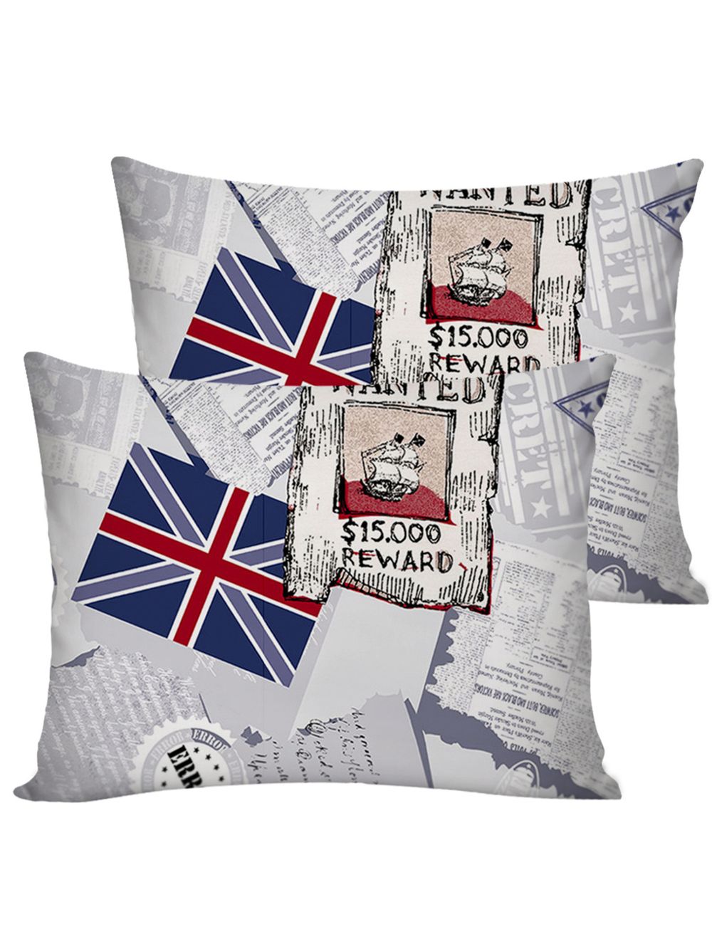 Постельное белье Сказка "WANTED/WANTED" евро   наволочки 50х70 2шт Простынь  240х215 см  Пододеяльник 200х215 см