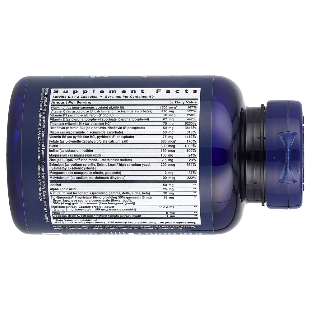 Life Extension Two-Per-Day 120caps.