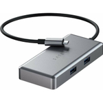 USB-Хаб Satechi Multiport (USB-C) (ST-UCGH) Подключение: встроенный кабель USB-C. Порты: USB-C (PD 96 Вт), 2 USB-A 3.2 Gen 1, HDMI (до 4K 60 Гц), Gigabit Ethernet