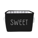 Корзина для хранения "Black", Д240 Ш240 В190, черный