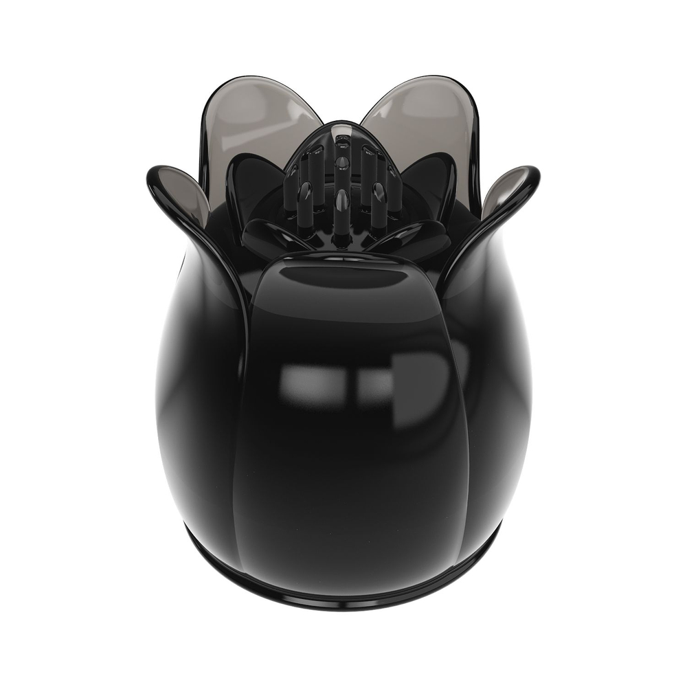 Черная насадка для wand-массажера (Цвет: черный)