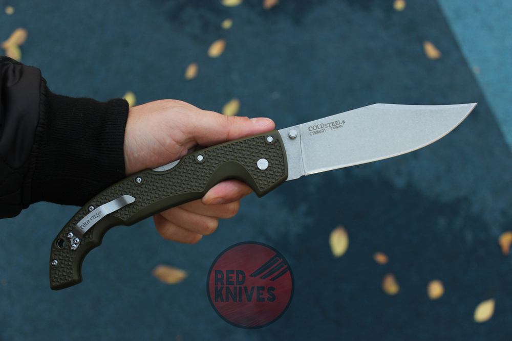 Нож Cold Steel Voyager XL Clip Green 29AXCGR