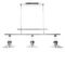 Подвесная люстра Lumina Deco Setorre LDP 711-3 CHR